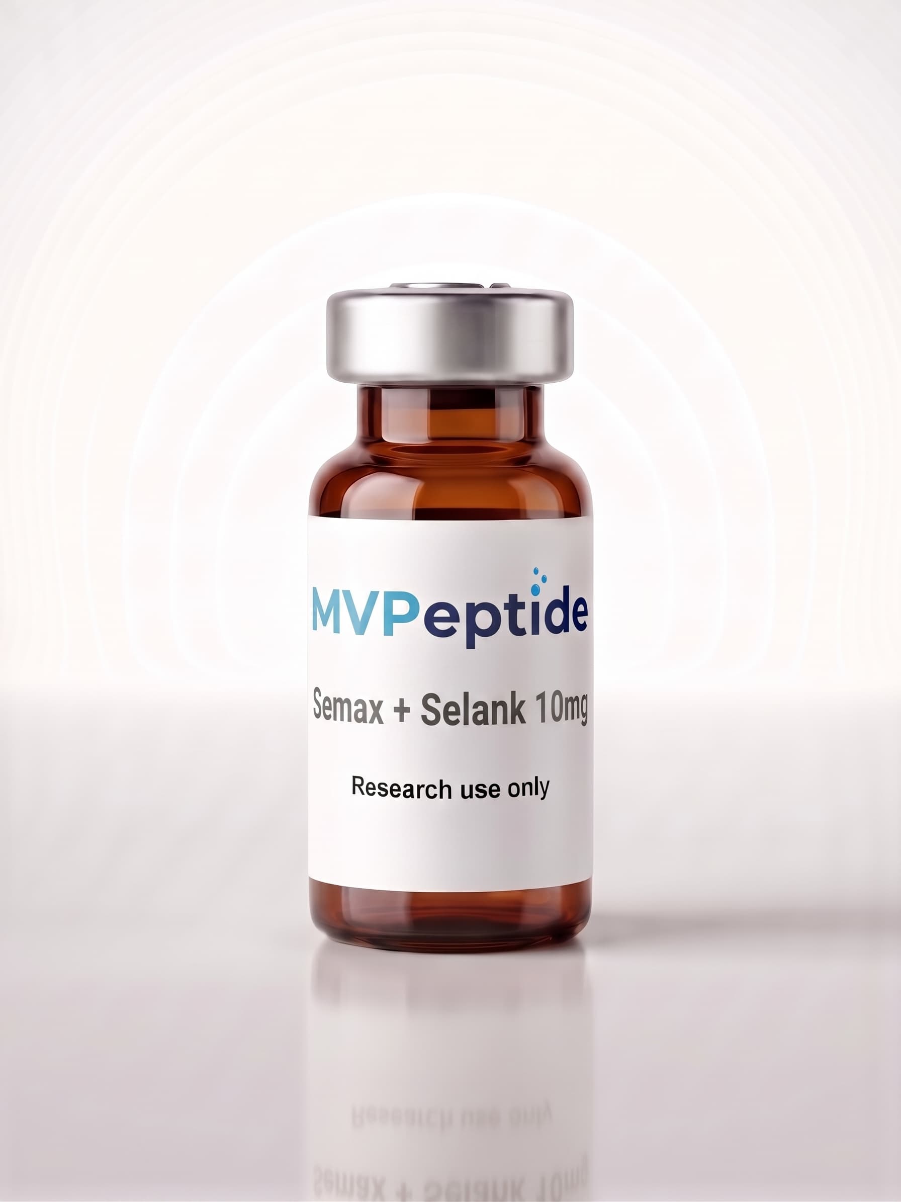 Semax + Selank Blend 10 mg + 10 mg vial